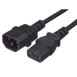 Napájecí kabel k PC (IEC-IEC), prodlužovací Napájecí kabel k PC (IEC-IEC), prodlužovací