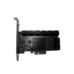 Asmedia SATA řadič 16x SATA3, PCIe x4 Asmedia SATA řadič 16x SATA3, PCIe x4