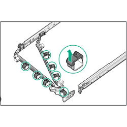 HP Rack mntg Rail kit PN:729871-001 HP Rack mntg Rail kit PN:729871-001